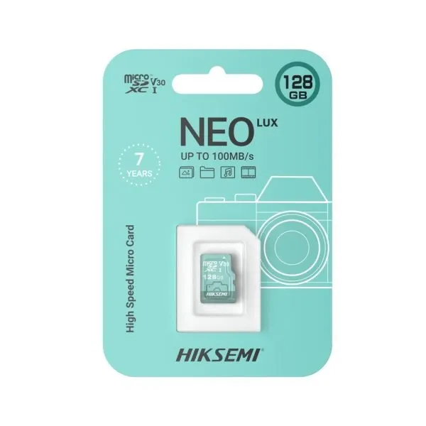 MEMORIA MICRO SD 128GB HIKSEMI NEO LUX